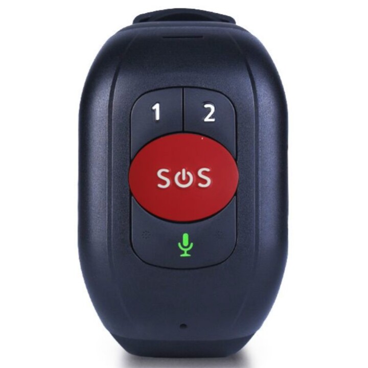 Pulseira Smartband Leotec Senior Smart Band 4G/ Vermelha e Preta