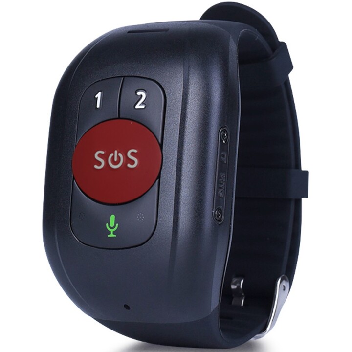 Pulseira Smartband Leotec Senior Smart Band 4G/ Vermelha e Preta