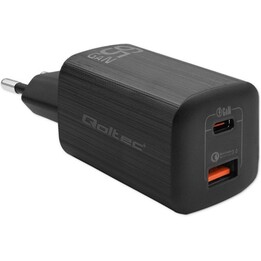 Qoltec 50766 cargador de dispositivo móvil Portátil, Consola de juegos portátil, Batería portátil, Smartphone, Reloj inteligente