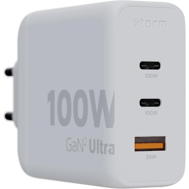 Xtorm XEC100 Wall Charger/ 2xUSB Type-C/ 1xUSB/ 100W