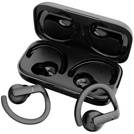 Fones de ouvido esportivos Bluetooth Daewoo DW2003 com estojo de carregamento/ Autonomia 8h/ Preto