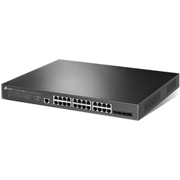 Tp-link Tl-sg3428xpp-m2 Switch administrable L2+ 2,5g Ethernet (100/1000/2500) Alimentation via Ethernet (poe) 1u Noir