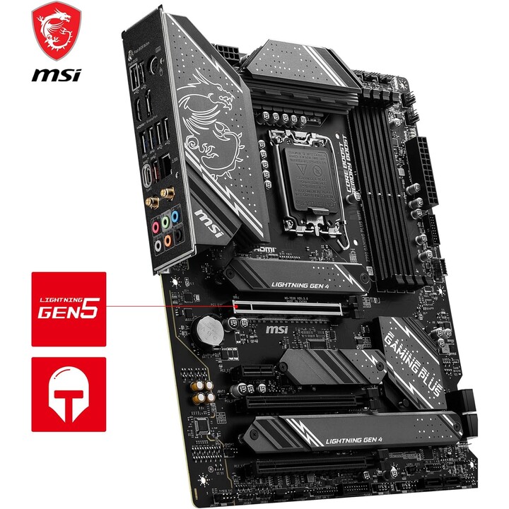 Scheda madre Msi Z790 Gaming Plus Wifi Intel Z790 Lga 1700 Atx