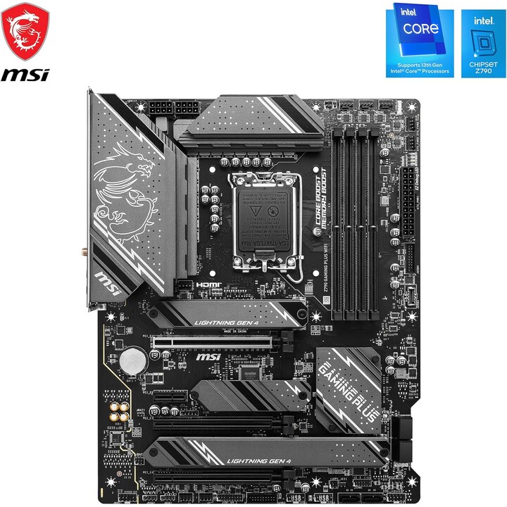 Scheda madre Msi Z790 Gaming Plus Wifi Intel Z790 Lga 1700 Atx