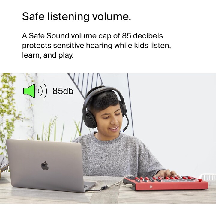 Belkin Auriculares Inalámbricos Circumaurales Para Niños Negro
