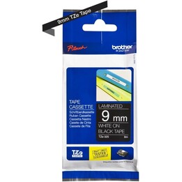 Black/white marking tape 9mm