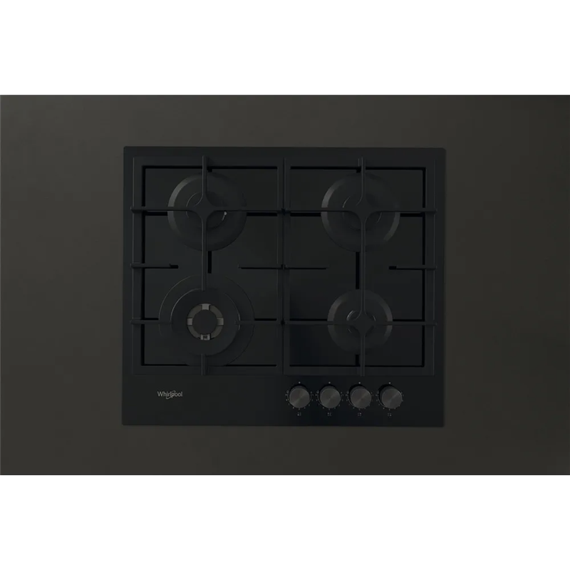 Table De Cuisson À Gaz Aktl 629/Nb1 Whirlpool Noir