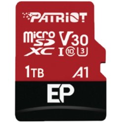 Patriot EP Pro Micro SDXC 1TB 90/80 MB/s A1 V30 U3 Class10