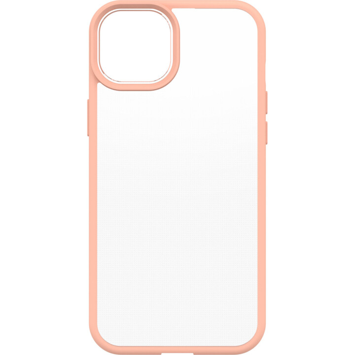 Funda movil couverture arrière otterbox réagir clair pour iphone 15 plus 14 plus durazno