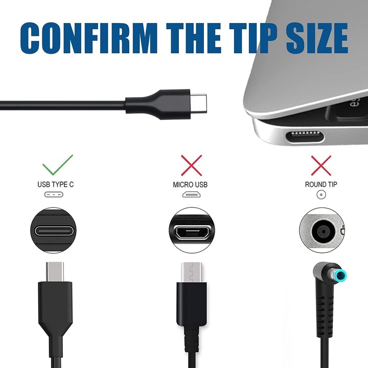 Alimentador portatil lenovo 65w usb-c para yoga 920-13ikb series