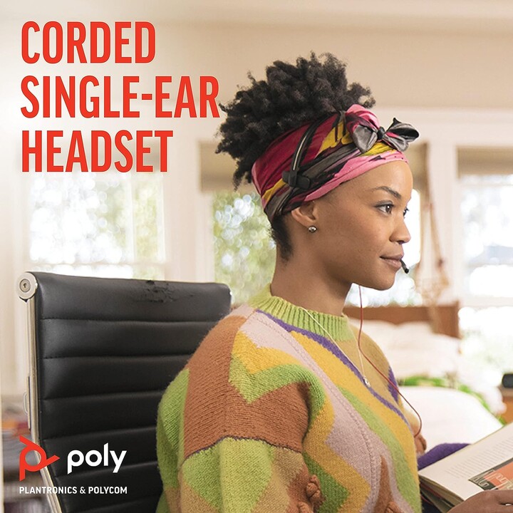 POLY Blackwire C3210 Casque Avec fil Arceau Bureau/Centre d'appels USB Type-C Noir