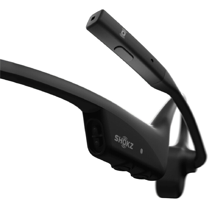 SHOKZ OpenComm2 UC drahtloser, knochenleitender Bluetooth-KopfhörerfürVideokonferenzen mit USB-C-Adapter | 16 Stunden Sprechze