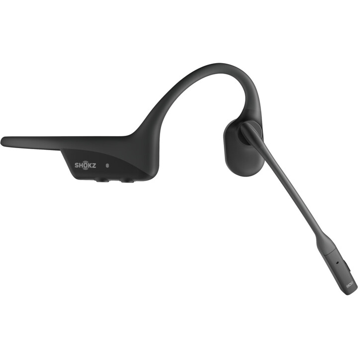 SHOKZ C110-AC-BK headset and helmet Headphones Wireless ear hook Office/Call center USB Type C Bluetooth Black