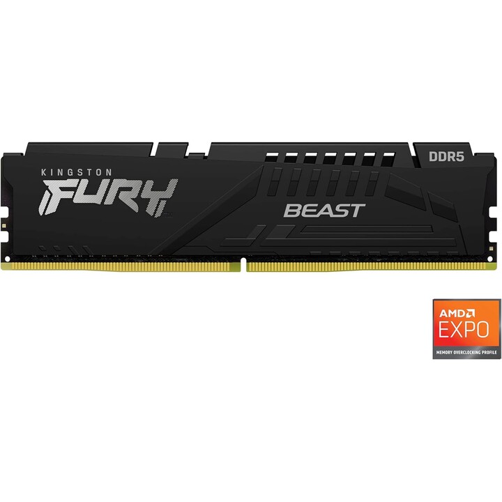 Kingston Technology Fury Beast Memory Module 16GB 1 x 16GB Ddr5 5600 Mhz