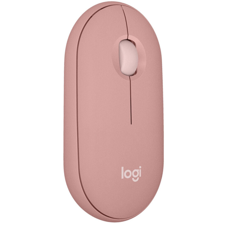 Logitech Raton Inalambrico Bluetooth M350S Rosa