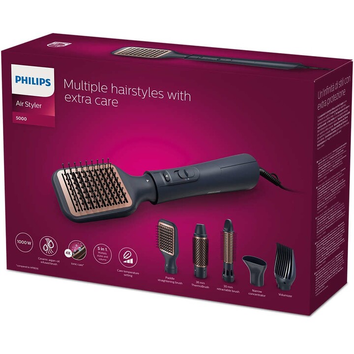 Philips 5000 series BHA530 Hairdressing kit Hot Black 1000 W 2 m