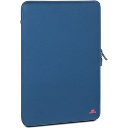 Anti-Schock-Hülle für MacBook Air 15, vertikaler Reißverschluss, Blau