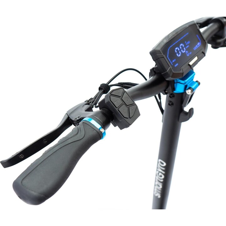 SmartGyro CrossOver Dual Max Electric Scooter / 1000W Motor / 10 Wheels / 25km/h / Autonomy 60km / Black
