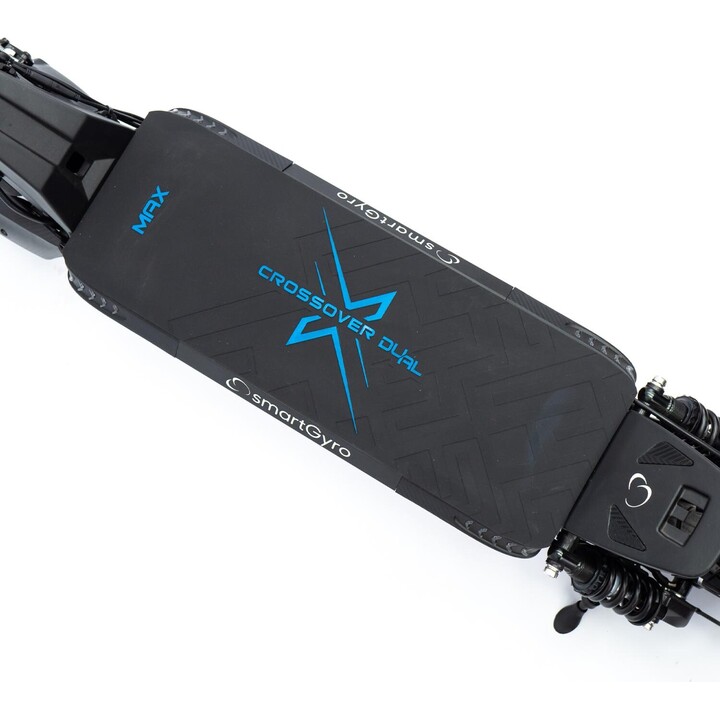 SmartGyro CrossOver Dual Max Electric Scooter / 1000W Motor / 10 Wheels / 25km/h / Autonomy 60km / Black