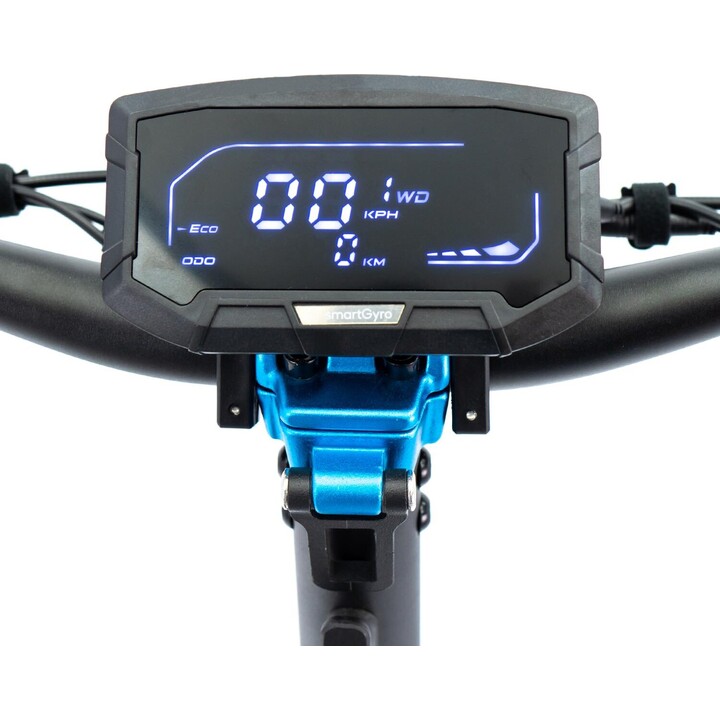SmartGyro CrossOver Dual Max Electric Scooter / 1000W Motor / 10 Wheels / 25km/h / Autonomy 60km / Black