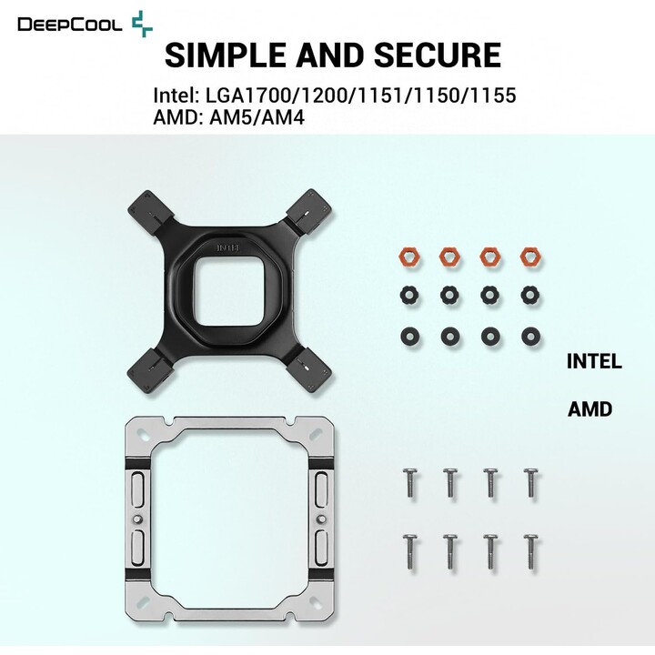 DeepCool AK400 Digital White