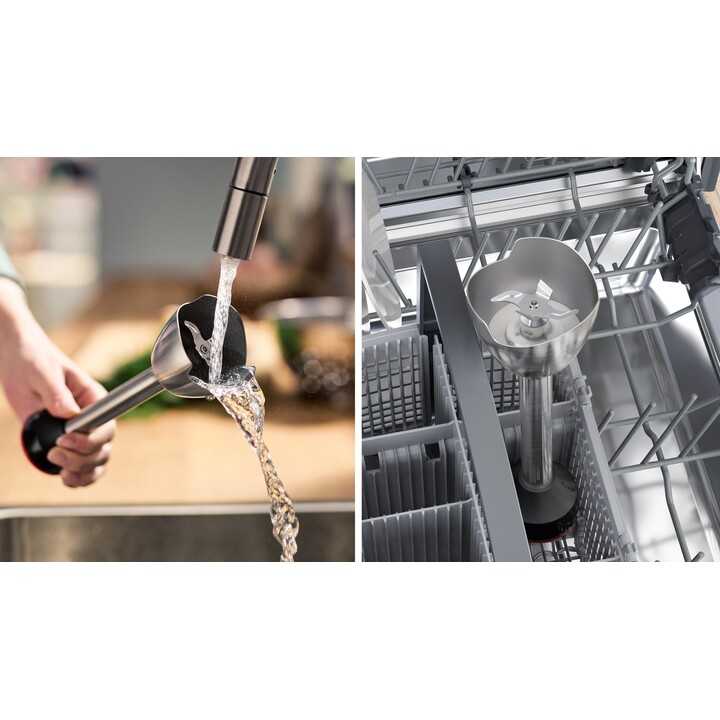 Liquidificador Bosch Series 4 MSM4W210 0,6 L Liquidificador de imersão 600 W Preto, Branco