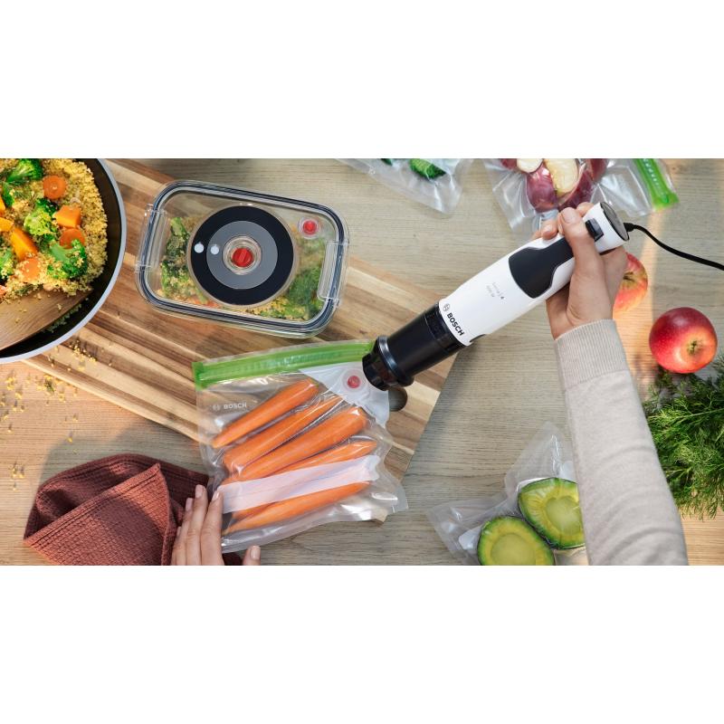 Bosch Serie 4 MSM4W210 licuadora 0,6 L Batidora de inmersión 600 W Negro, Blanco