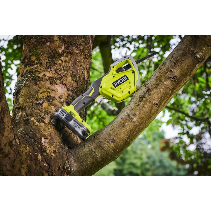 Scie d élagage Ryobi ONE+ 18V RY18PSA-0/ Coupe Ø80 mm/ Sans Batterie ni Chargeur