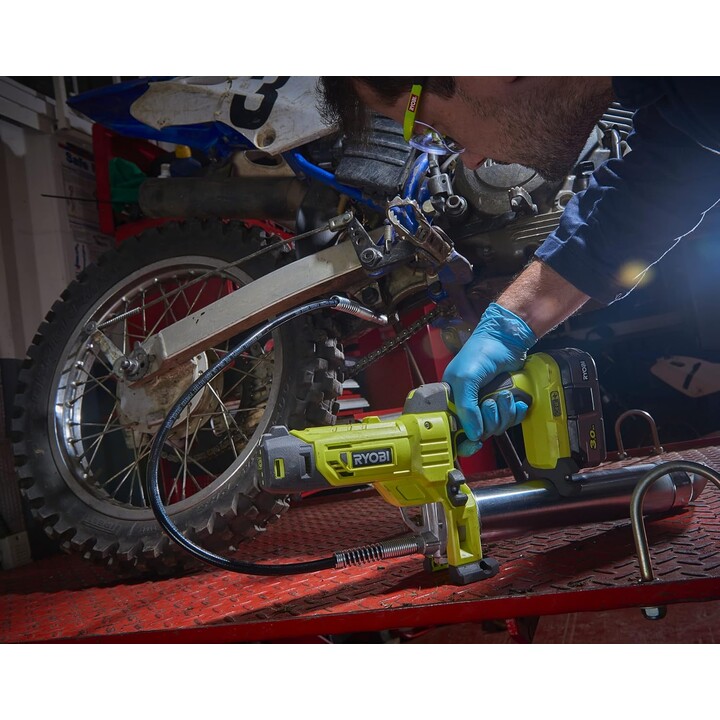 Pistola Engrasadora Sin Cable Ryobi ONE+ R18GG-0/ 18V/ Sin Batería ni Cargador