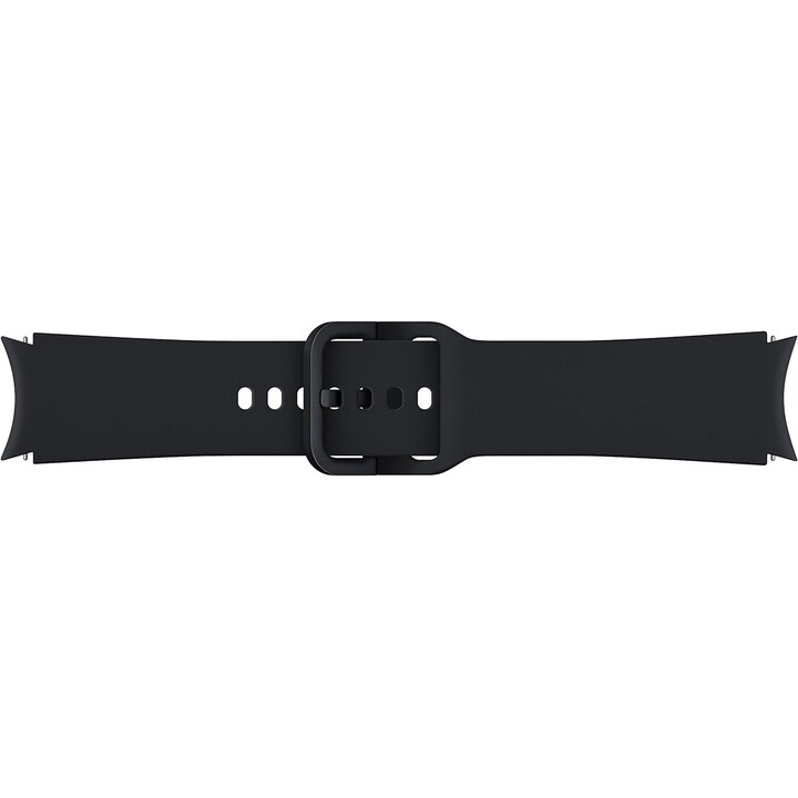 Bracelet sport Samsung pour la série Galaxy Watch4 noir (S/M, 130 - 190 mm)