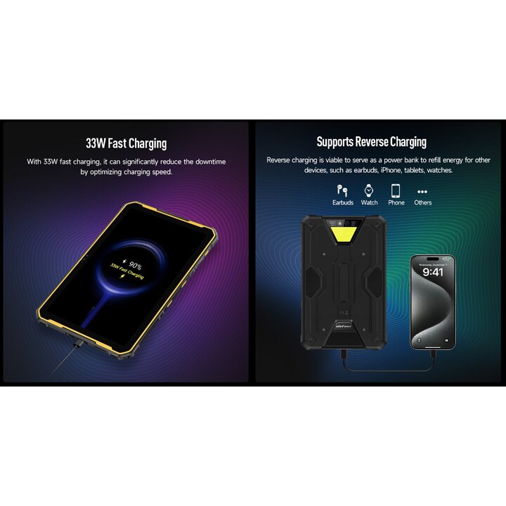 Ulefone Armor Pad 2 11.0 8GB 256GB LTE Nero