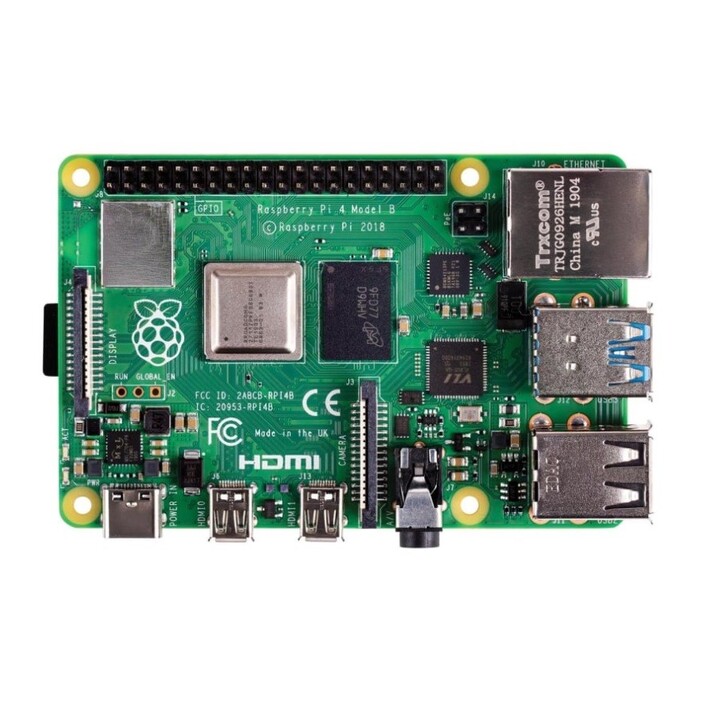 Minicomputer Raspberry Pi 4 modello B da 4GB