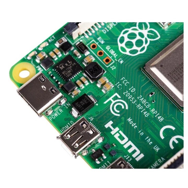 Minicomputer Raspberry Pi 4 modello B da 4GB