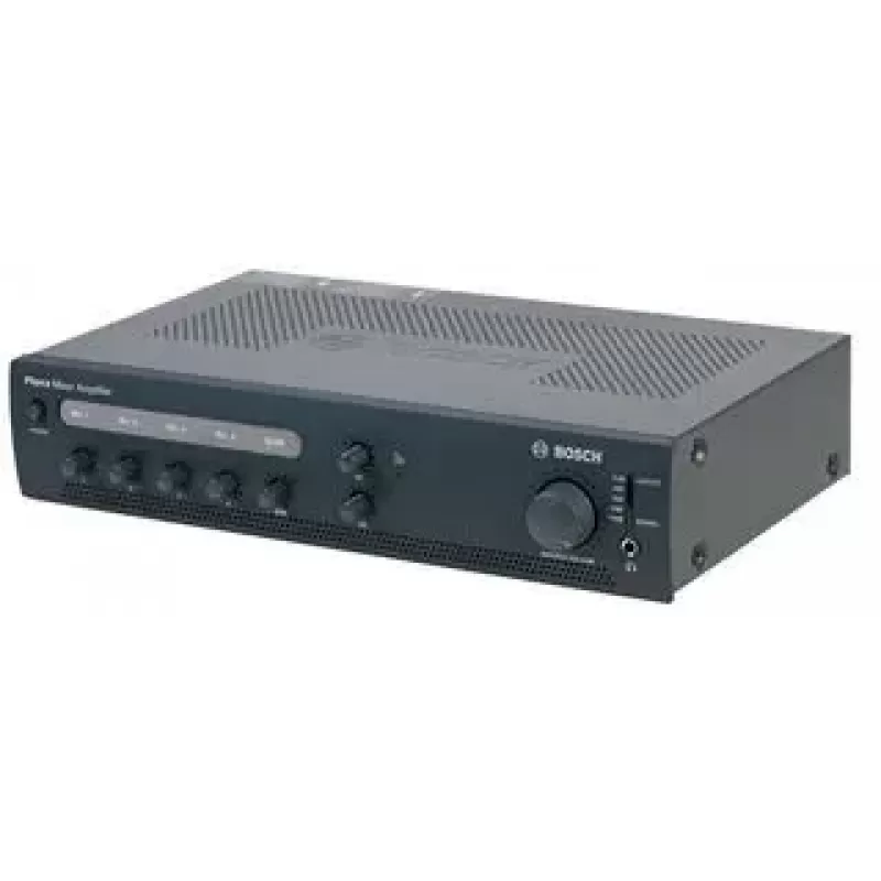 Amplificateur mélangeur Bosch Ple-1me060-eu 60 W avec 4 microphones et entrée musique de fond.