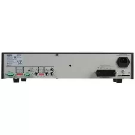 Amplificateur mélangeur Bosch Ple-1me060-eu 60 W avec 4 microphones et entrée musique de fond.
