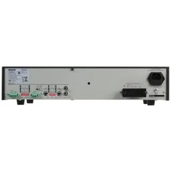 Bosch Ple-1me060-eu Amplificador Mezclador De 60 w Con 4 Micrófonos Y Entrada De Música Ambiental.