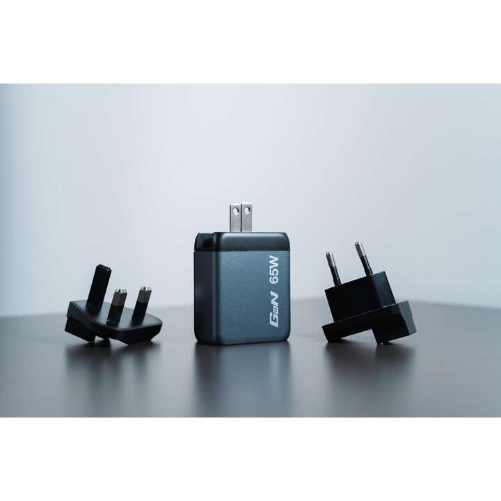 Cargador de Pared Universal Verbatim GNC-65/ 2xUSB Tipo-C/ 1xUSB/ 65W