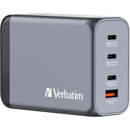 Chargeur mural universel Gan Verbatim GNC-240/ 3xUSB Type-C/ 1xUSB/ 240W