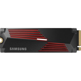 SSD Samsung 990 PRO NVMe M.2 com dissipador de calor, 4 TB, PCIe 4.0, 7450 MB/s de leitura, 6900 MB/s de gravação, SSD interno