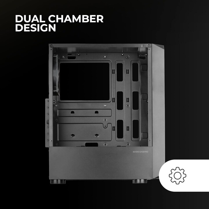 Mars Gaming MC-2000 Semi-Tower Gaming Box