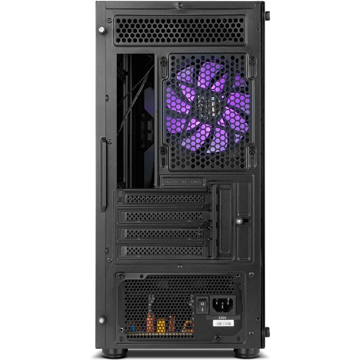 Mini torre Nox Infinity Zeta nera