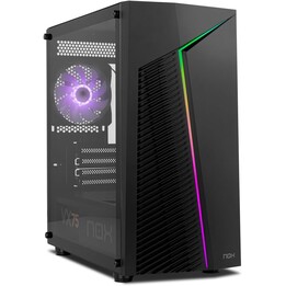 Mini torre Nox Infinity Zeta nera