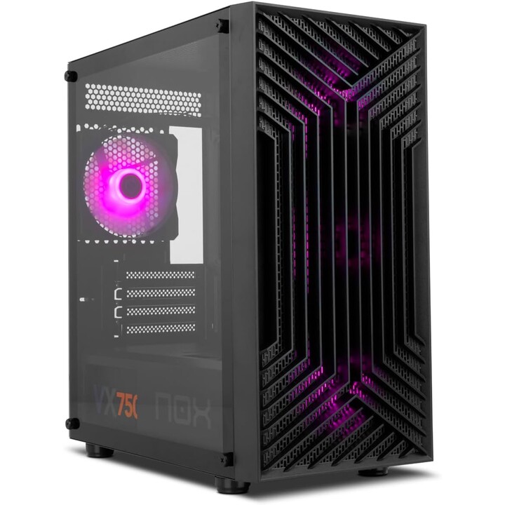 Nox Infinity Epsilon Mini Tower Schwarz
