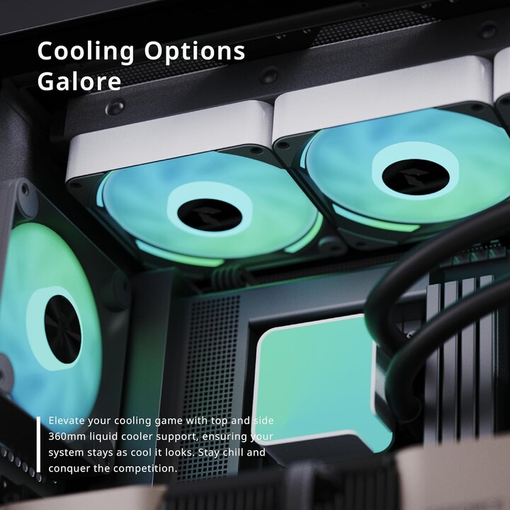 Aerocool Apnx C1-Wt-V1 Argb White Tower