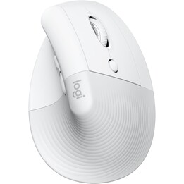 Logitech Lift for Mac Ratón ergonómico vertical inalámbrico Blanco