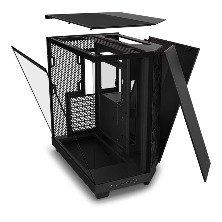 NZXT H6 Flow Torre media Negro