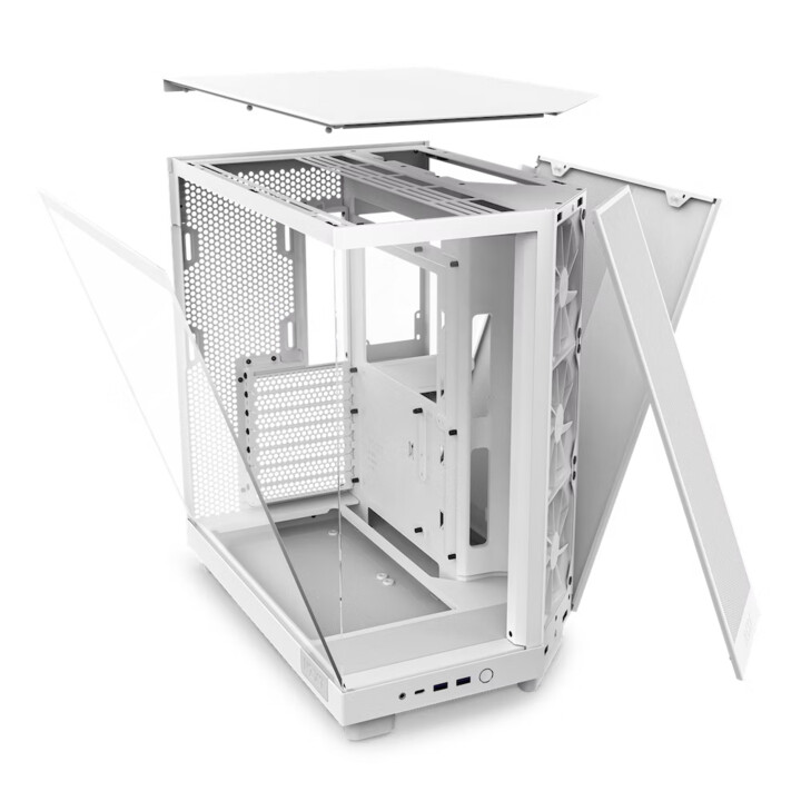 Tour moyenne NZXT H6 Flow blanc