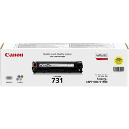 Canon Original Toner 731Y Amarelo 1500 Páginas