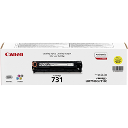 Canon Original Toner 731Y Jaune 1500 Pages