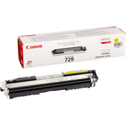 Canon 729Y Original Yellow Toner 1,000 pages
